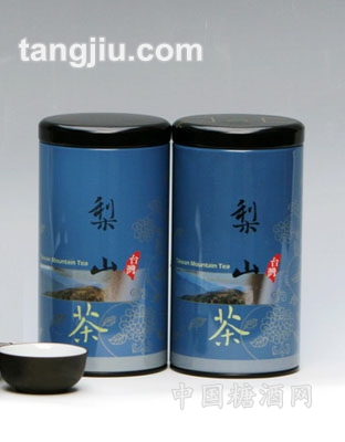 梨山茶蓝色罐装
