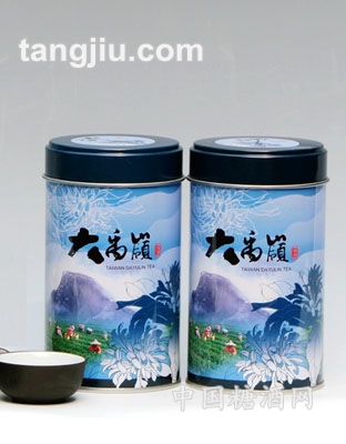高山茶蓝色罐装