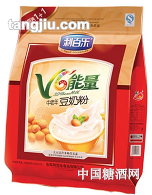利百乐V6能量中老年豆奶粉800g