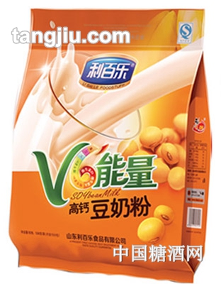 利百乐V6能量高钙豆奶粉538g