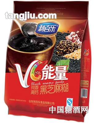 利百乐V6能量纯香高钙黑芝麻糊538g