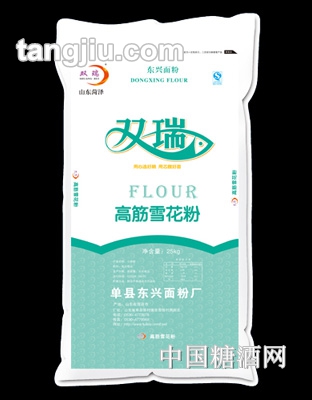 双瑞牌高筋雪花粉-25kg