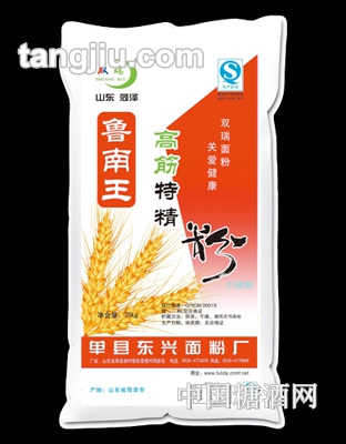 鲁南王高筋特精粉25kg