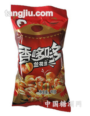兰花豆香辣味80g