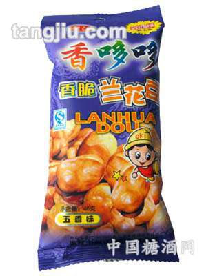 兰花豆系列五香味40g
