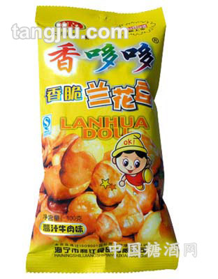兰花豆系列酱汁牛肉40g