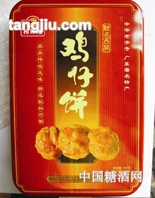 利口福鸡仔饼454G
