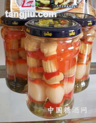 调味串蔬菜罐头