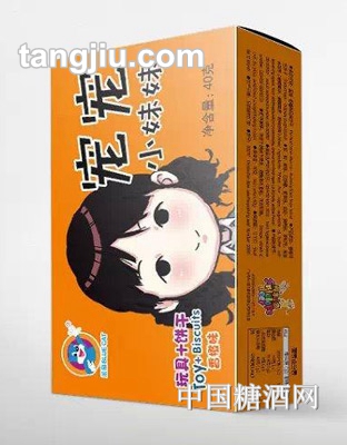 蓝猫宠宠小妹妹饼干—香橙味