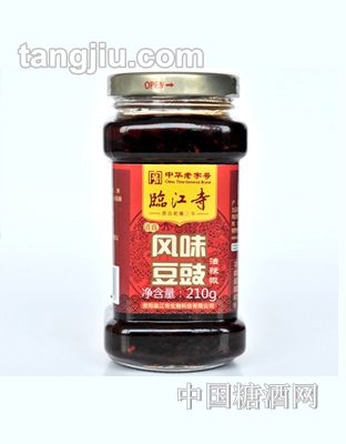 临江寺风味豆豉210g
