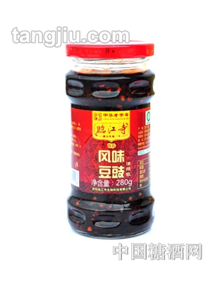 临江寺风味豆豉280g