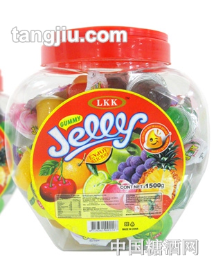 林锦记小方罐果冻1500g