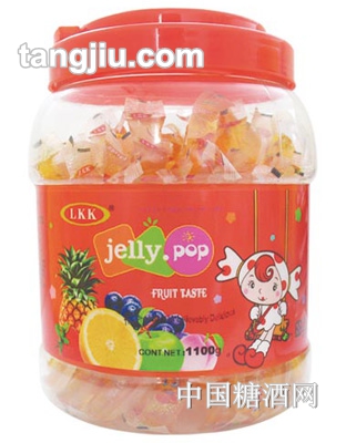 林锦记条形罐果冻1100G