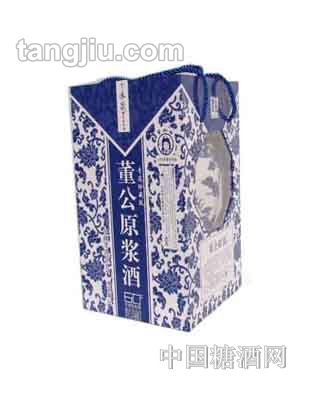 3L董公青花瓶