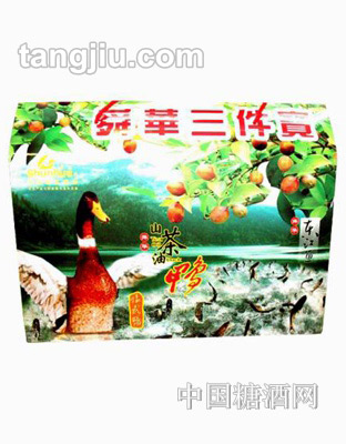 舜华三件宝山茶油鸭