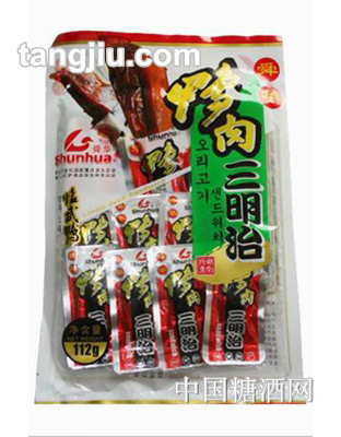 舜华鸭肉三明治112克
