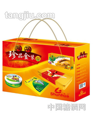 舜华珍品临武鸭金装礼盒1340g