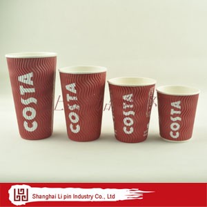 供应专业的S型瓦楞杯供应商，上海励品S型瓦楞杯定做