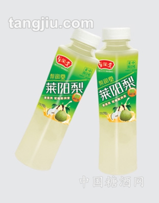 六棱瓶莱阳梨汁500ml