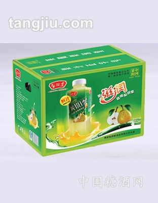 六棱瓶莱阳梨汁500ml箱