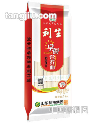 利生早餐营养面鸡蛋面1kg