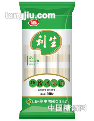 利生麦芯机塑手擀面内扎900g