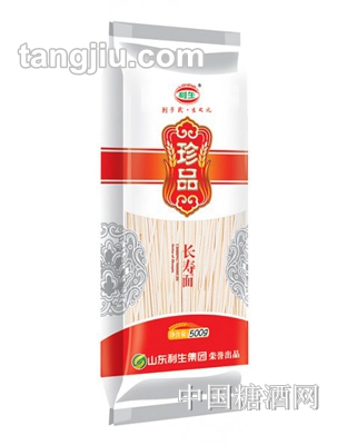 利生珍品长寿挂面M袋500g