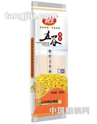 利生玉米挂面500gM袋
