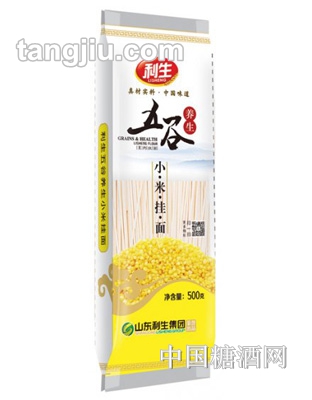 利生小米挂面500克