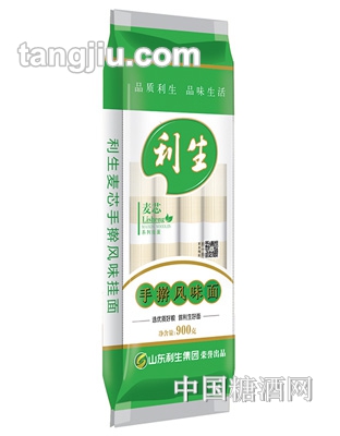 利生麦芯手擀面M袋内扎900g