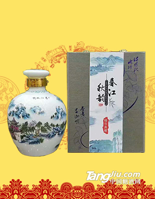 陶瓷酒·春江秋韵
