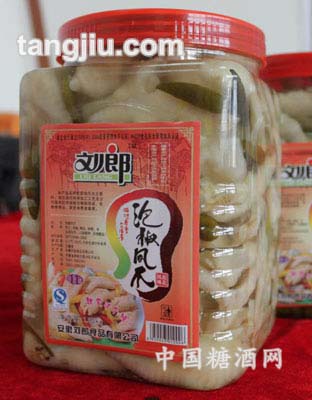桶装泡椒凤爪