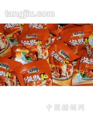 散装休闲香辣鸭肫
