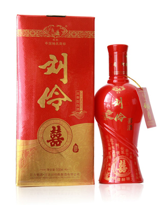 刘伶喜酒38度浓香型白酒