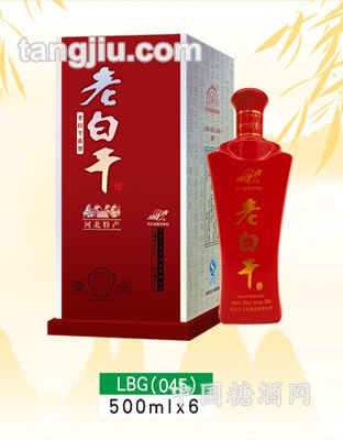 老白干酒红瓶
