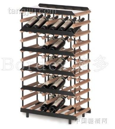 波多0.6米30瓶全商标展示架 红酒架