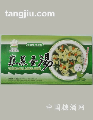 蔬菜蛋汤80g