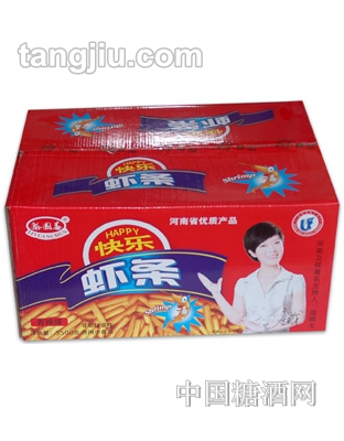 梨园春虾条香辣味3500g