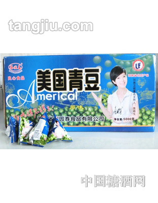 梨园春美国青豆（原味）5公斤