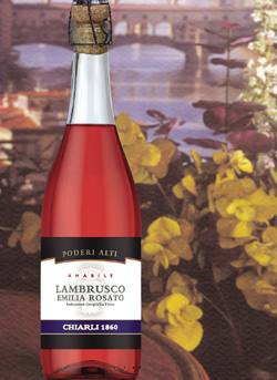 Lambrusco  Rosato  玫瑰红蓝沐斯甜红汽酒