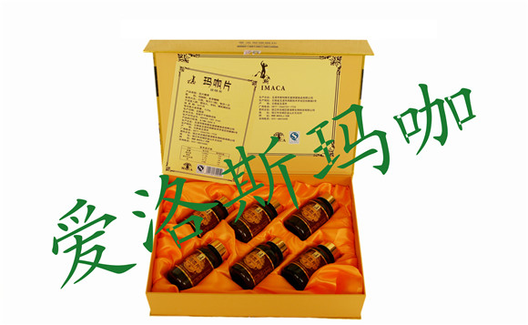 爱洛斯六瓶装玛咖片礼盒