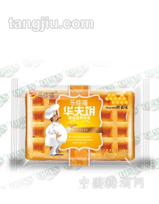 乐佳福华夫饼—-蜂蜜味