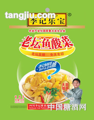 李记乐宝老坛鱼酸菜250g（免切免洗）