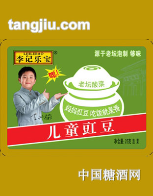 李记乐宝儿童豇豆25g