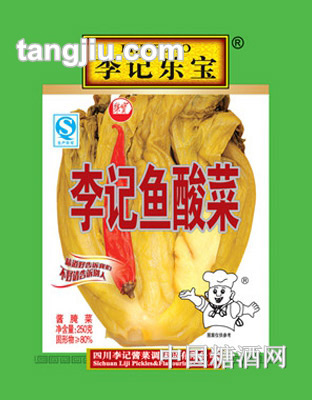 李记乐宝鱼酸菜250g