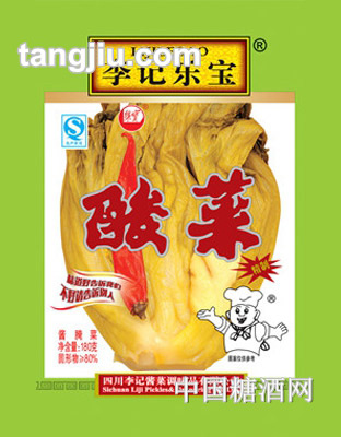 李记乐宝酸菜180g