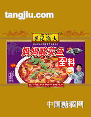 李记渔夫妈妈酸菜鱼全料320g