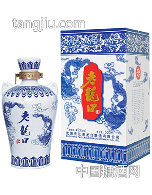 青花龙白酒-天江老龙口酿造