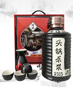 金淳头锅原浆1915·3斤装酒