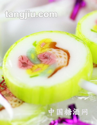 乐客乐克纯手工棒棒糖幸福花蓝